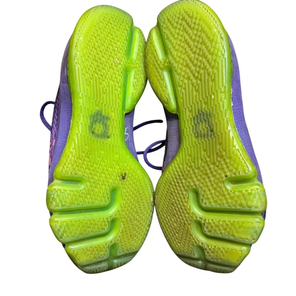 Nike KD Shoes‎ Youth Size 5Y Purple Green Kids Basketball Sneakers 768867-535